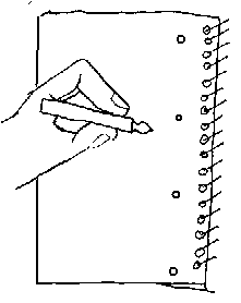 Linksh&auml;nder dreht den Block