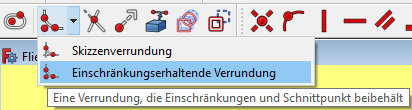 Icon des Arbeitsbereiches Sketcher- einschr&auml;nkungserhaltende Verrundung