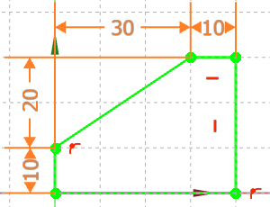 Screenshot bema&szlig;te Skizze