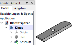 Klinge Bild der Klinge