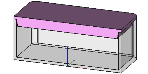 Kiste mit innerem Deckel Screenshot einer Kiste mit Deckel innen