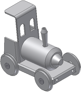 Lokomotive Bild einer Lokomotive