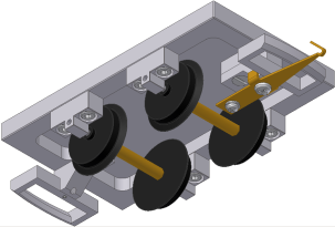 CAD-Zeichnung des TG-Zuges